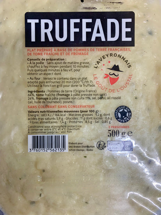 Truffade 500g ( 2 personnes )