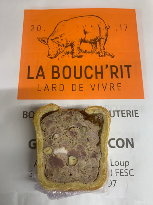 Pâté en croute artisanal 180g.